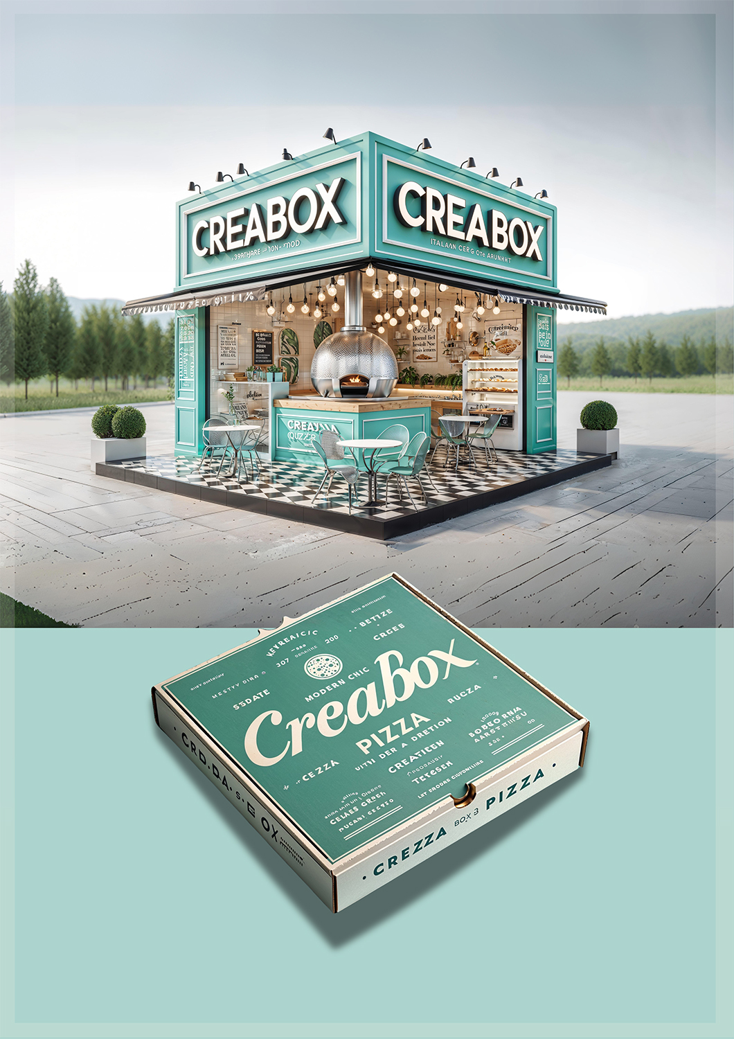 Creabox concepte de pizzeria + boite perso - 5