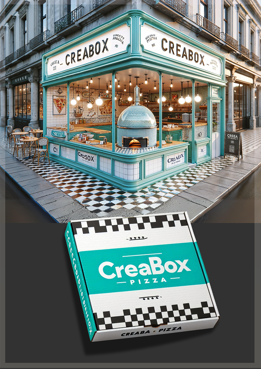 Creabox concepte de pizzeria + boite perso - 3