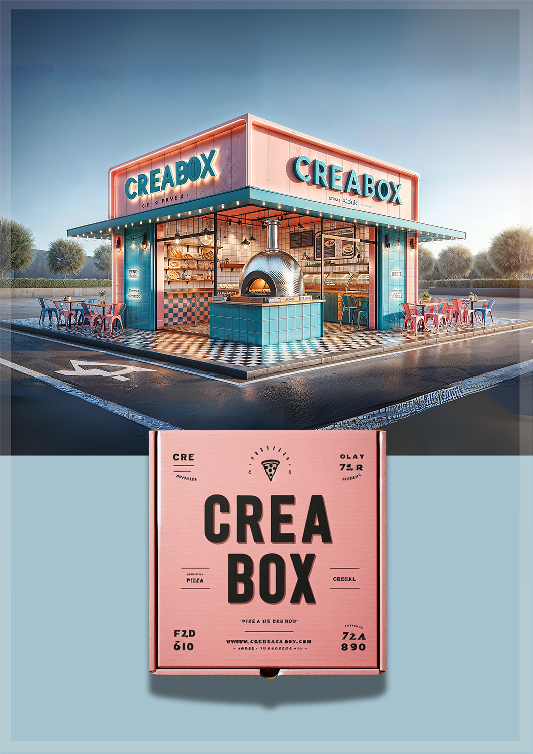 Creabox concepte de pizzeria + boite perso - 4